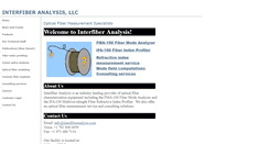 Desktop Screenshot of interfiberanalysis.com